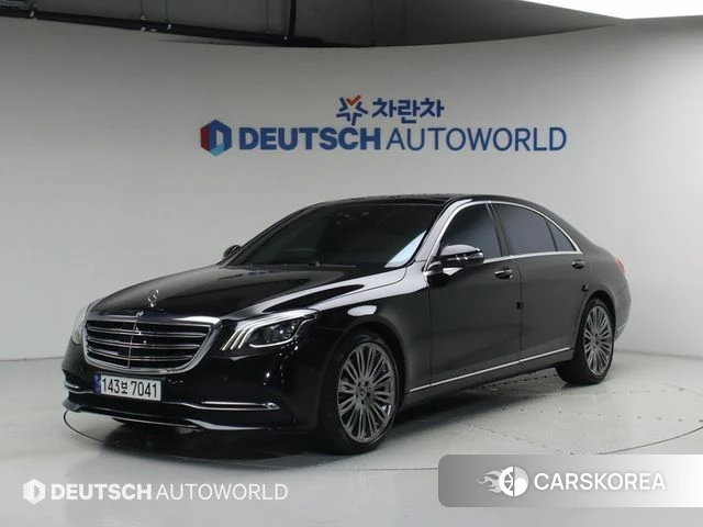 Mercedes-Benz S-Class W222 2018 Черный из Кореи