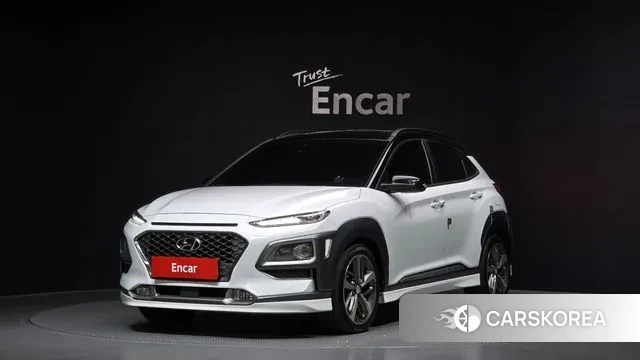 Hyundai Kona 2018 Белый из Кореи