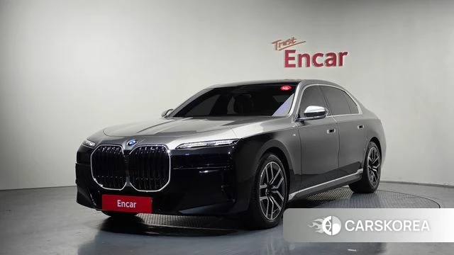 BMW 7 Series (G70) 2025 Черный из Кореи