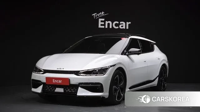 Kia EV6 2022 Белый из Кореи