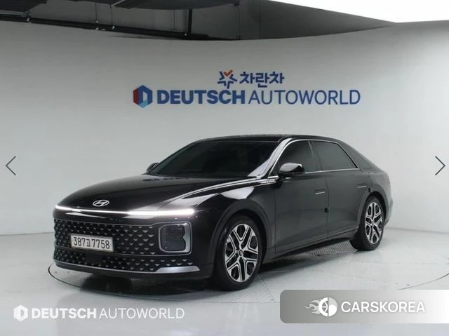 Hyundai Grandeur (GN7) 2023 Черный из Кореи