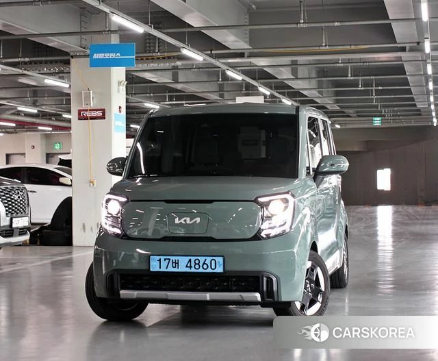 Kia The New Kia Ray EV 2025 Темно-зеленый из Кореи