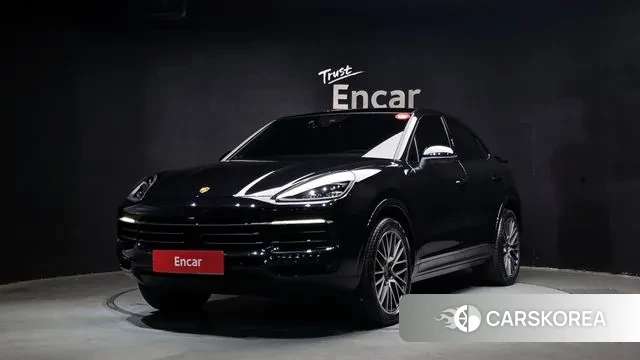 Porsche Cayenne (PO536) 2021 Черный из Кореи