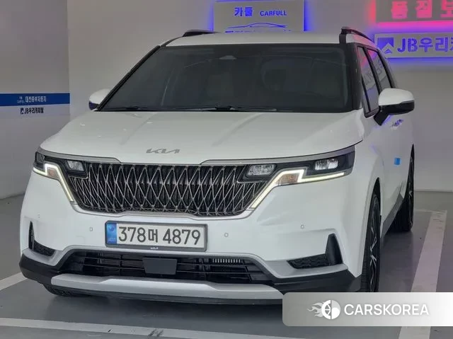 Kia Carnival 4th generation 2023 Белый из Кореи