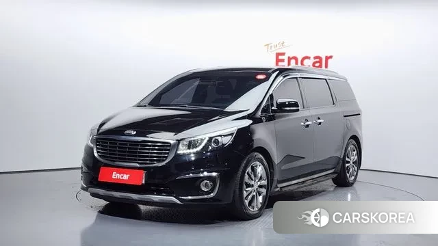 Kia All New Carnival 2018 Черный из Кореи