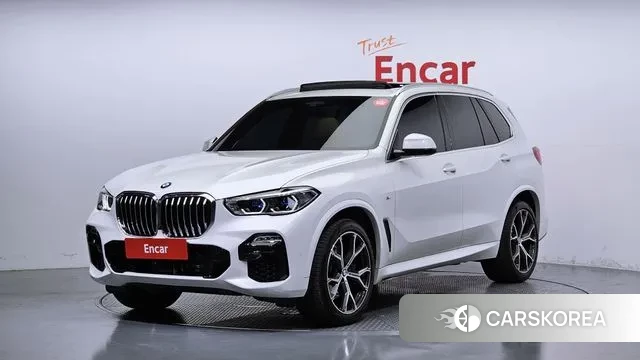 BMW X5 (G05) 2021 Белый из Кореи