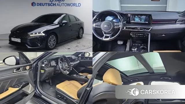 Kia K5 Hybrid 3rd Generation 2020 Серый из Кореи