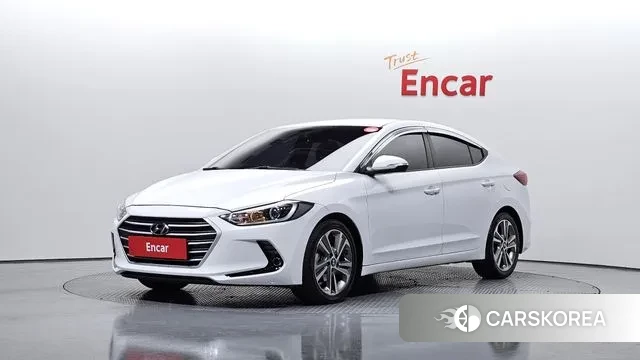 Hyundai Avante AD 2018 Белый из Кореи