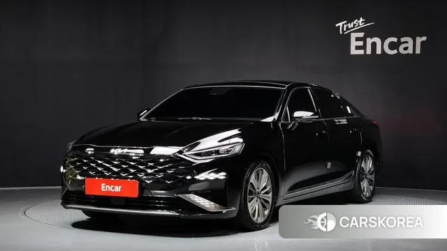 Kia K8 2021 Черный из Кореи