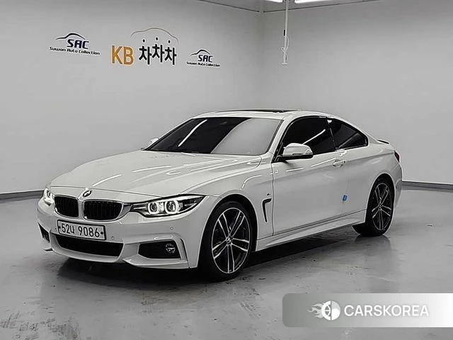 BMW 4 Series (F32) 2018 Белый из Кореи