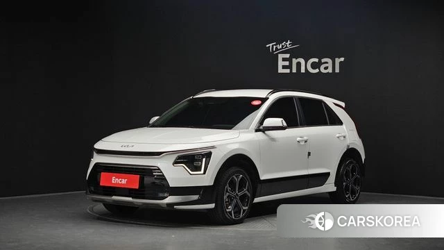 Kia Di Ol Nu Niro 2022 Белый из Кореи