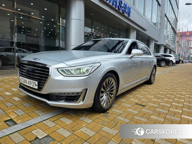 Genesis EQ900 2018 Серебряный из Кореи