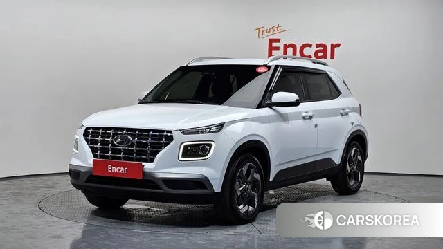 Hyundai Venue 2021 Белый из Кореи