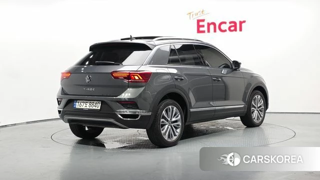 Volkswagen T-Roc 2021 Серый из Кореи