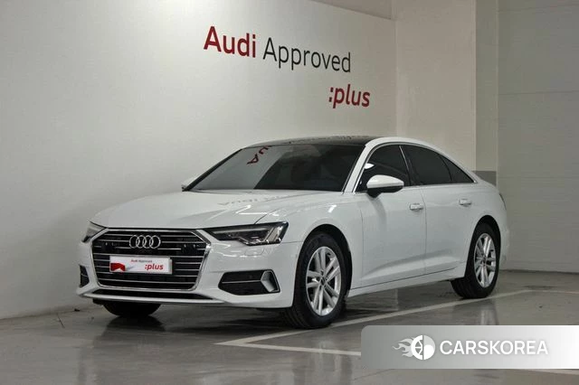 Audi A6 (C8) 2022 Белый из Кореи