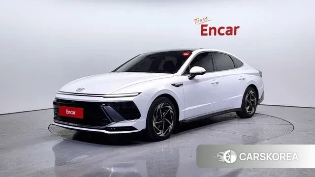 Hyundai Sonata D Edge Hybrid (DN8) 2024 Белый из Кореи