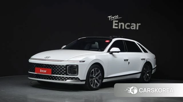 Hyundai Grandeur Hybrid (GN7) 2023 Белый из Кореи
