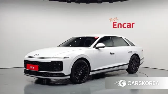 Hyundai Grandeur Hybrid (GN7) 2023 Белый из Кореи