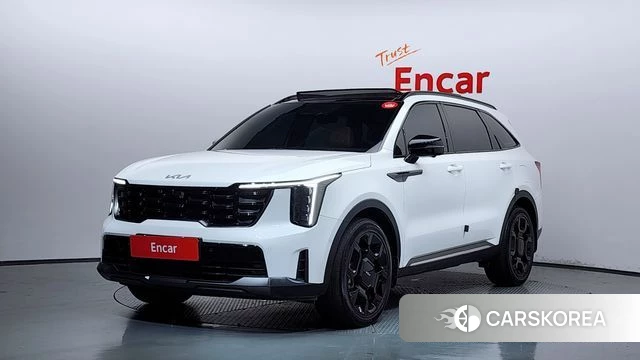 Kia The New Sorento 4th Generation 2023 Белый из Кореи