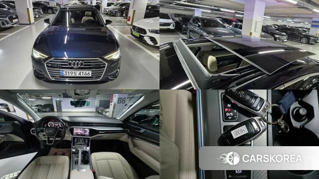 Audi A6 (C8) 2023 Синий из Кореи