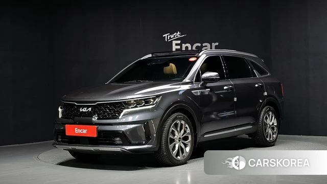 Kia Sorento 4th Generation 2022 Серый из Кореи