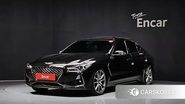 Genesis G70 2018 Черный из Кореи