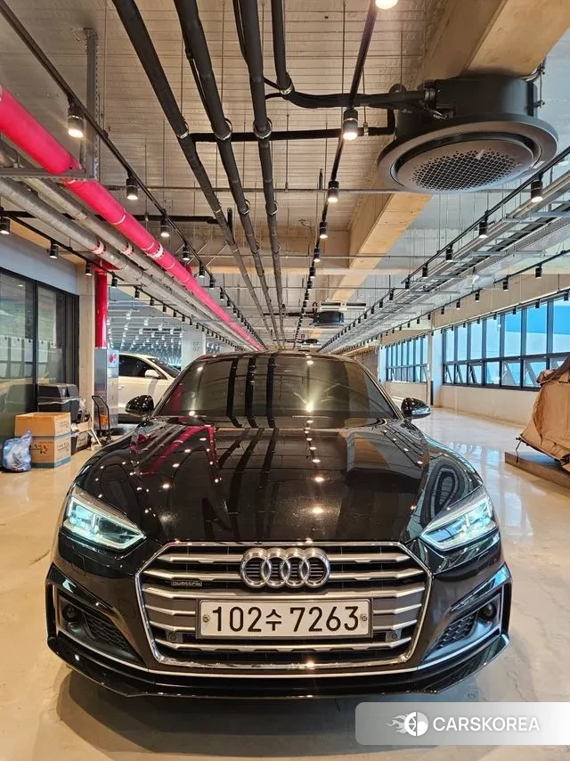 Audi A5 (F5) 2019 Черный из Кореи
