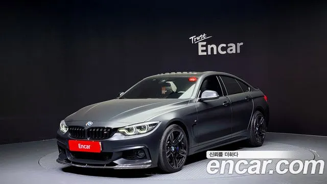 BMW 4 Series (F32) 2018 Серый из Кореи