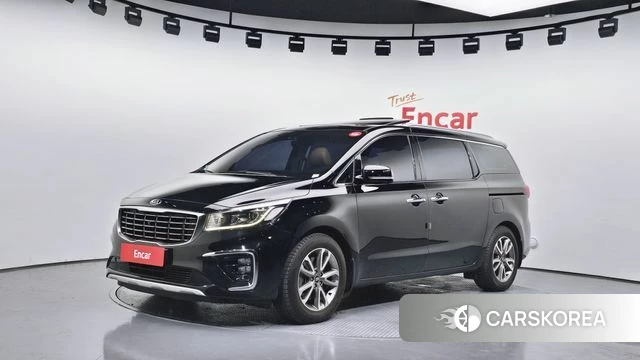 Kia The New Carnival 2018 Черный из Кореи