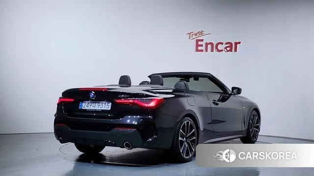 BMW 4 Series (G22) 2023 Черный из Кореи