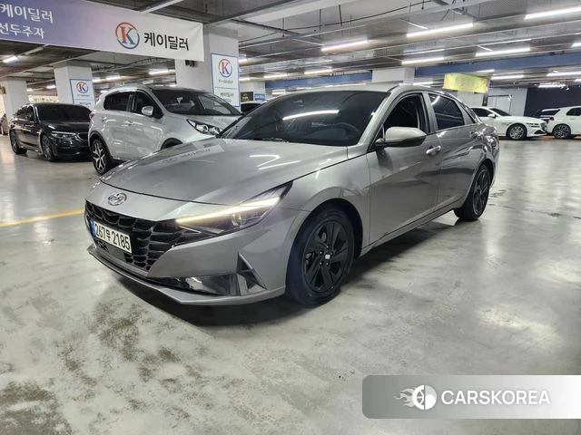 Hyundai Avante Hybrid (CN7) 2022 Серый из Кореи