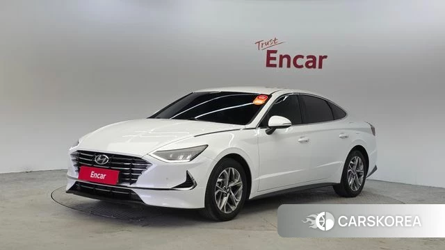 Hyundai Sonata (DN8) 2021 Белый из Кореи