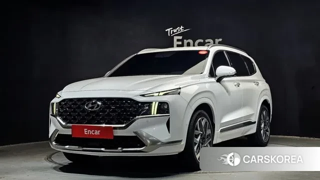 Hyundai The New Santa Fe 2021 Белый из Кореи