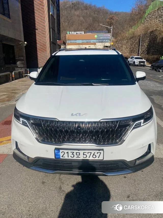 Kia Carnival 4th generation 2023 Белый из Кореи