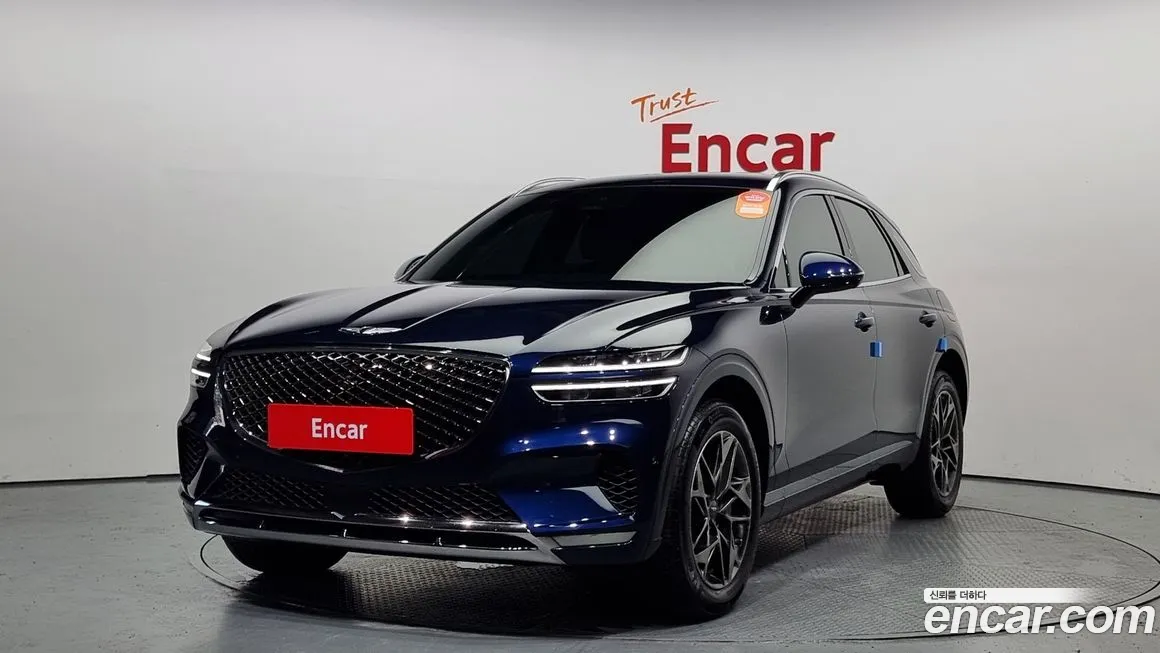 Genesis GV70 2021 Синий из Кореи