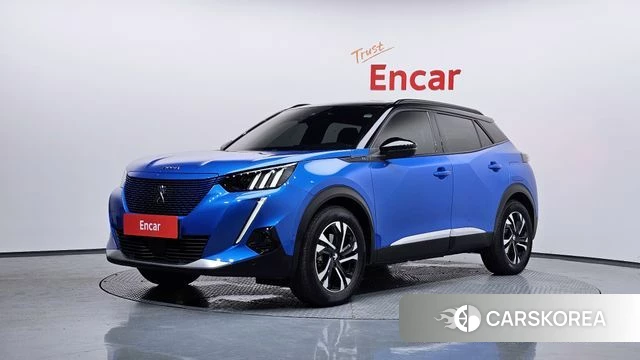Peugeot e-2008 second generation 2022 Синий из Кореи