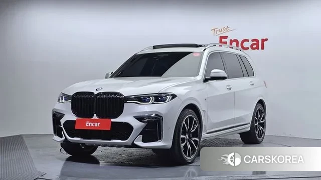 BMW X7 (G07) 2020 Белый из Кореи