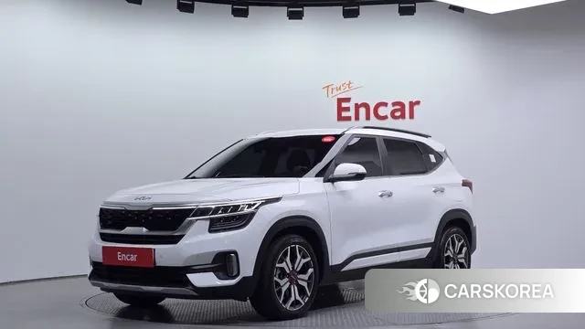 Kia Seltos 2021 Белый из Кореи