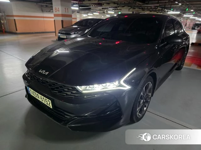 Kia The New K5 3rd generation 2023 Серебристо-серый из Кореи