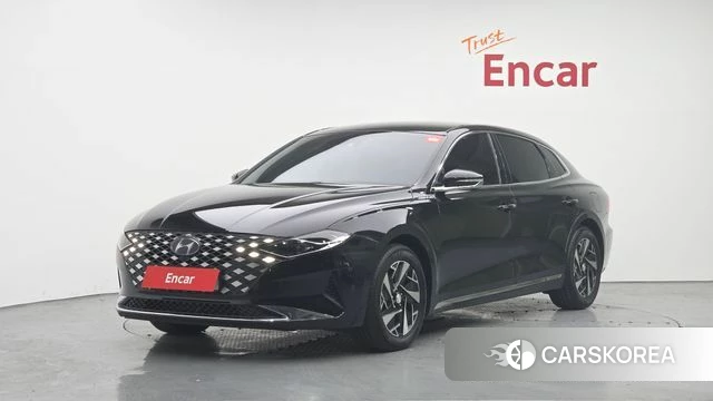Hyundai The New Grandeur IG Hybrid 2022 Черный из Кореи