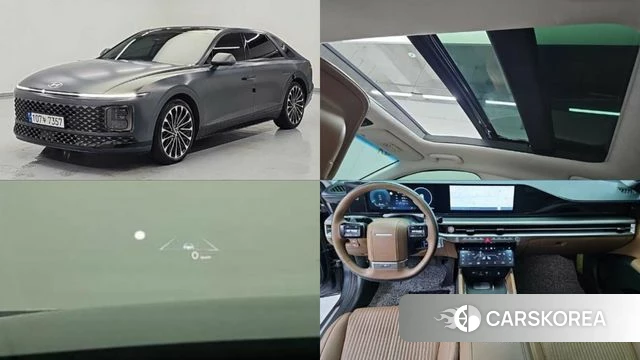 Hyundai Grandeur Hybrid (GN7) 2023 Серый из Кореи