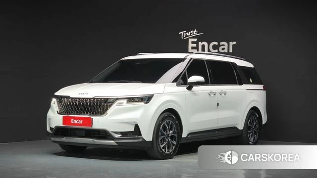 Kia Carnival 4th generation 2023 Белый из Кореи
