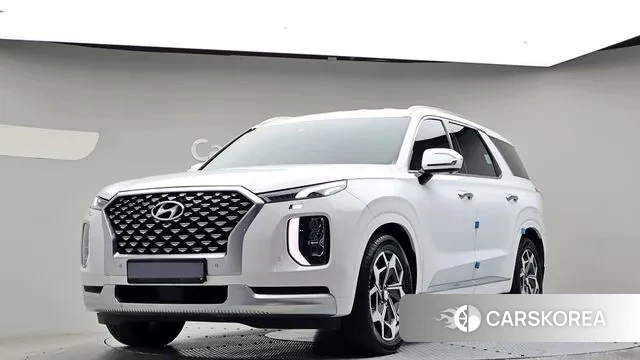 Hyundai Palisade 2021 Белый из Кореи