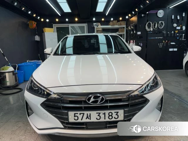 Hyundai The New Avante AD 2019 Белый из Кореи