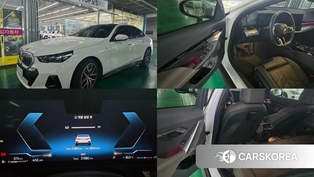 BMW 5 Series (G60) 2023 Белый из Кореи