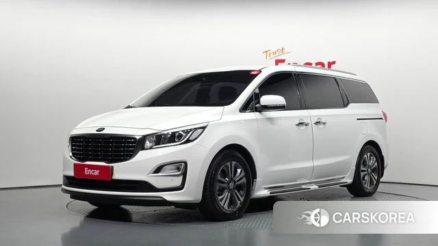 Kia The New Carnival 2019 Белый из Кореи