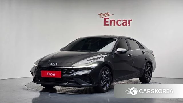 Hyundai The New Avante (CN7) 2023 Серый из Кореи