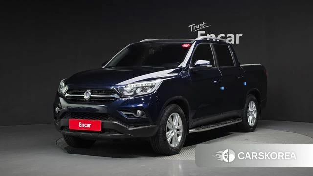 Ssangyong Rexton Sports 2018 Синий из Кореи