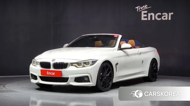 BMW 4 Series (F32) 2018 Белый из Кореи