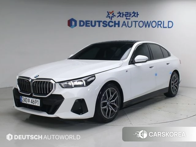 BMW 5 Series (G60) 2025 Белый из Кореи